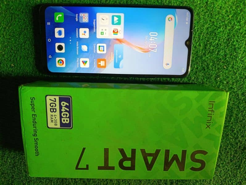 Infinix Smart 7 (Black Colour) (64GB + 7GB) 2