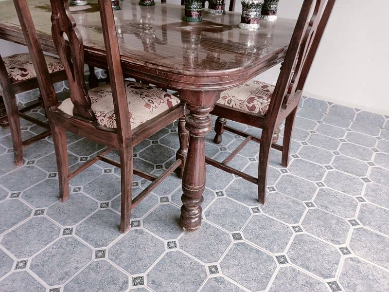 SALE DINING TABLE WITH 5 CHAIR 1