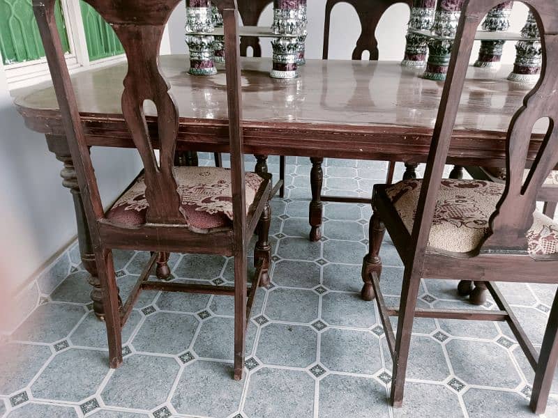 SALE DINING TABLE WITH 5 CHAIR 3