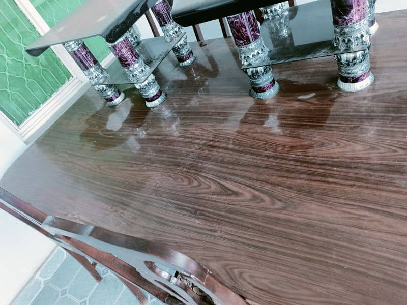 SALE DINING TABLE WITH 5 CHAIR 4