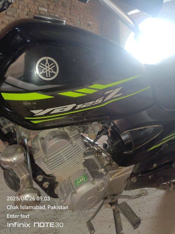 Yamaha YB 125Z Model 2022 1