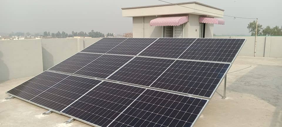 10 Kw Hybrid Solar System with Lithium Battery 5