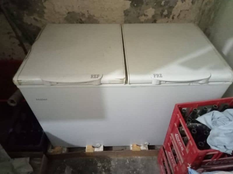 Haier D freezer with double door 0