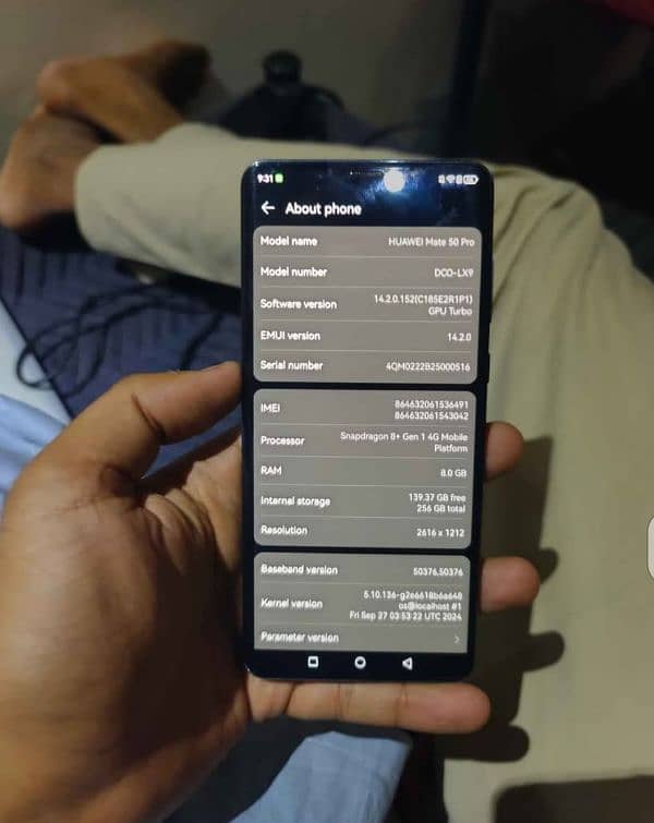 Mate 50 pro non pta in 10/10 condition 1