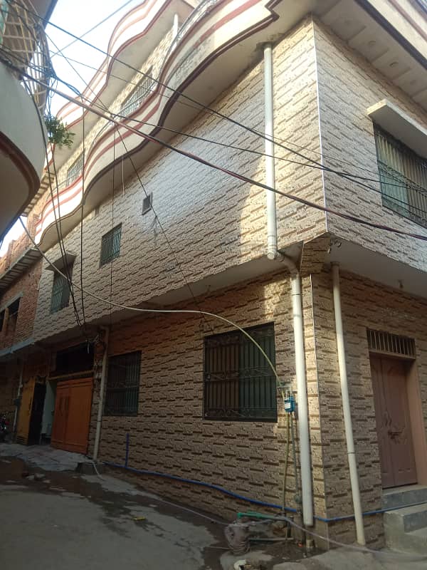 Ideal House In Bahar Colony Available urgent sale on investor rate doubal corner marble tile wooden work has bjli pani 0