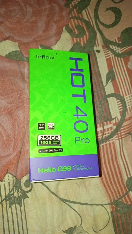 Infinix hote 40 pro 16 256 0