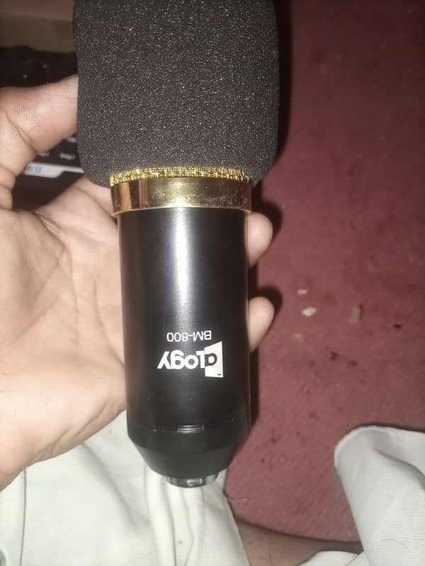 BM800 condenser microphone kit with V8 sound card 6