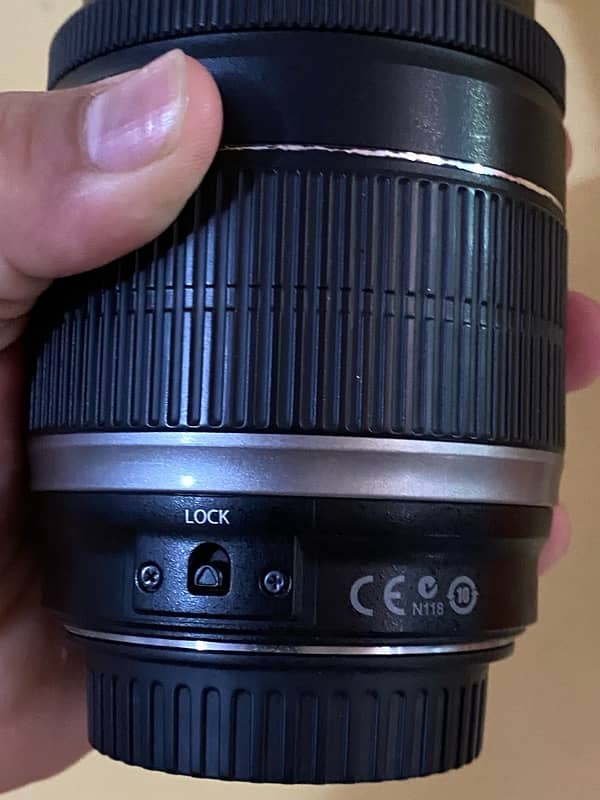 Canon 18-200mm image stablizer lens in new condition 7