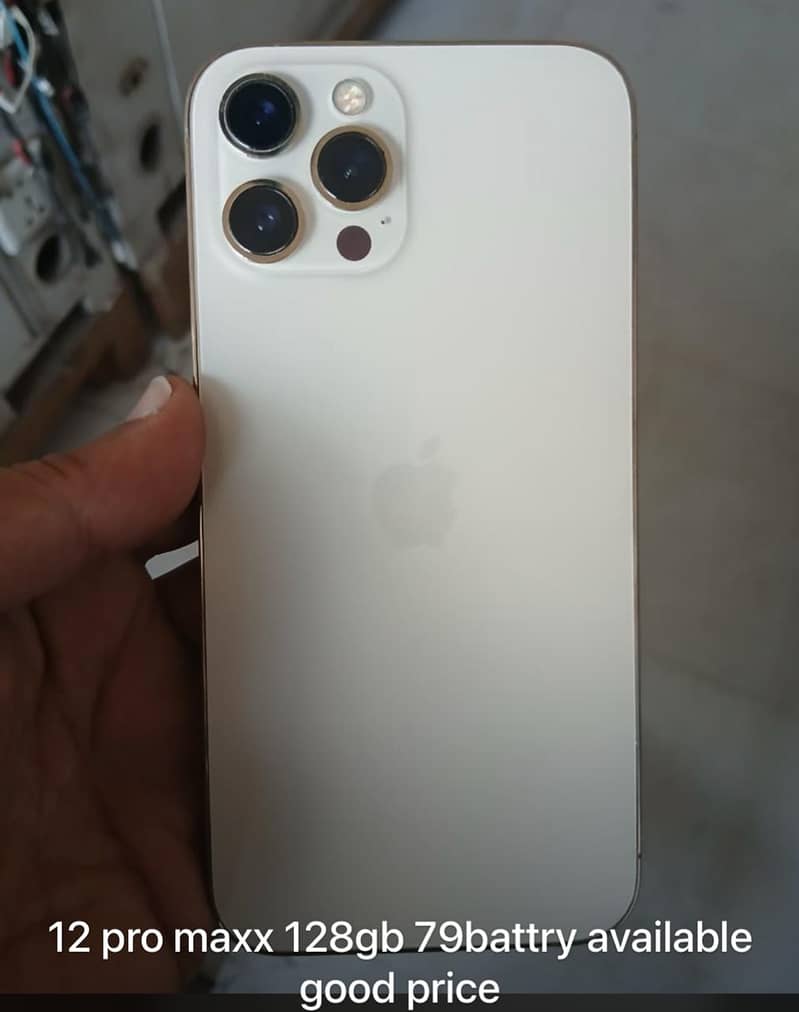 IPHONE 12 PRO MAX 128 NON PTA (JV) 79 HEALTH [PHYSICAL + ESIM) ONLY PH 0