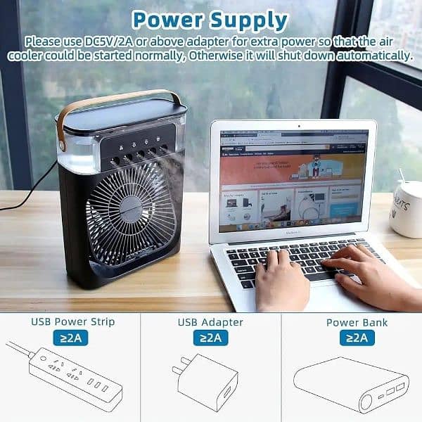 1 x Mini Air Conditioner 4