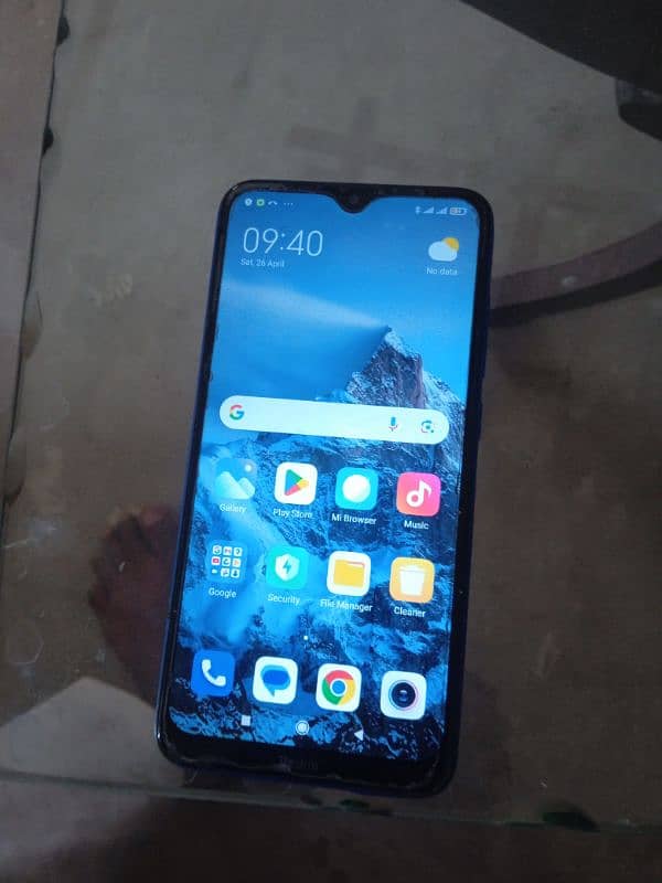 redmi A8 with box charger 0
