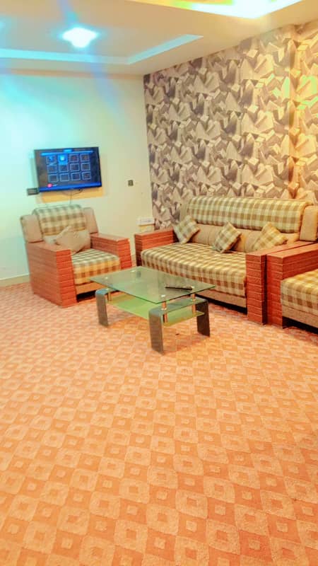 2 bed rom ful furnished safe & scour coupel allow bahria Town safe and secure n 1