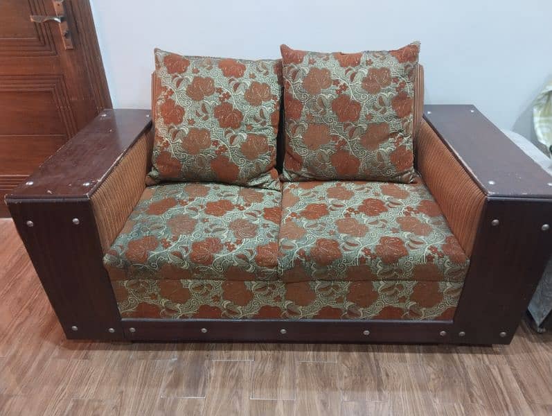 6 Seater Sofa Set used 0
