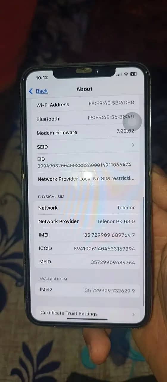 IPHONE XS MAX PTA APPROVED 64 GB DUAL SIM PTA 5