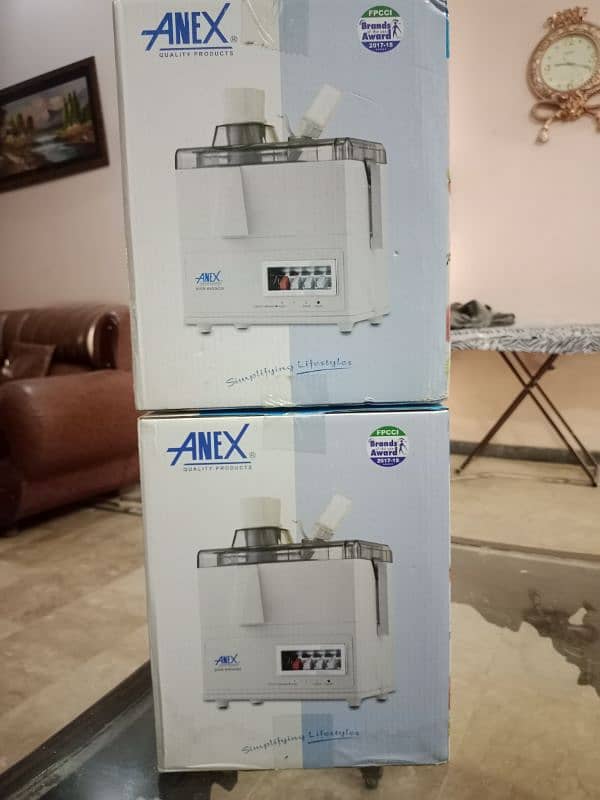 Deluxe Juicer  AG-76 Anex 0