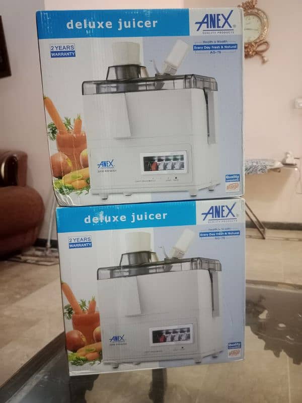 Deluxe Juicer  AG-76 Anex 2