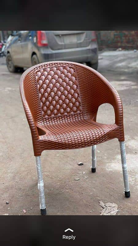 PLASTIC OUTDOOR GARDEN CHAIRS TABLE SET AVAILABLE FOR SALE 17
