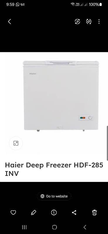 haier deepfreezer for sale 0