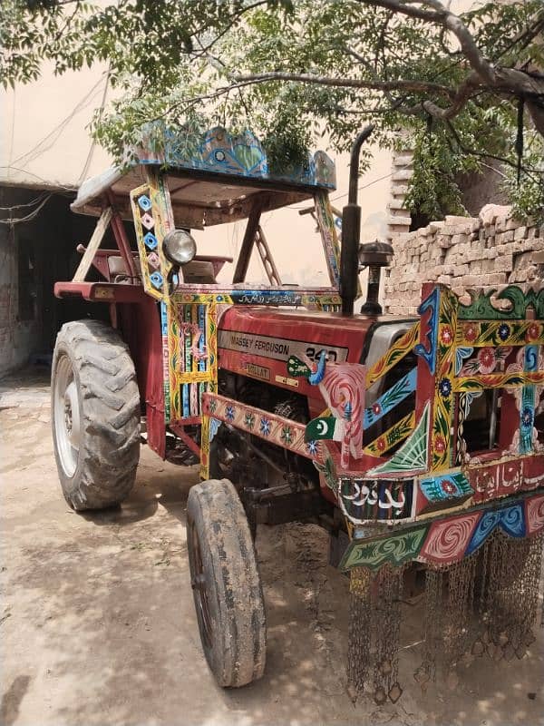 Tractor for urgent sale Messi 240 model 2007 9