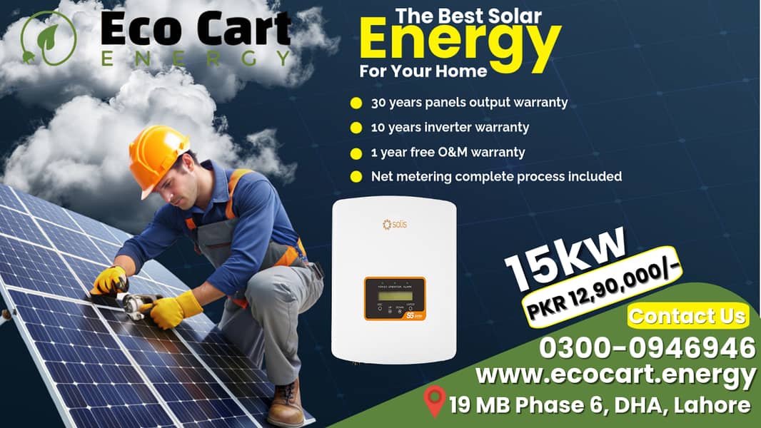 complete solar system solis jinko,JAsolar,Longi 5kw,10kw,15kw,20kw 6