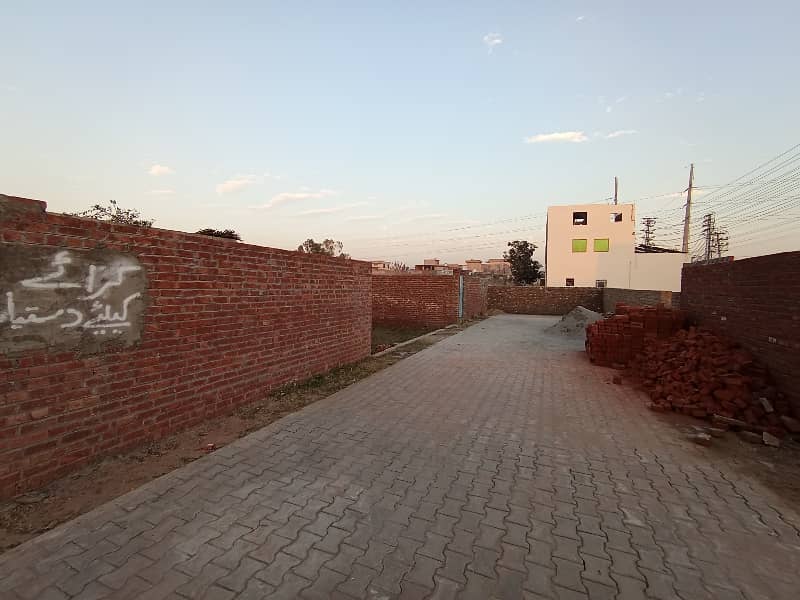 5 Marla Residential Plot Available For Sale Opposite Pak Fan University Road , City Gujrat 19