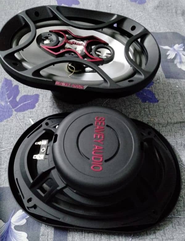 New box pack 6 x 9 size car speaker woofer set of 2 delivery available 1