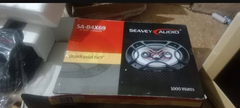 New box pack 6 x 9 size car speaker woofer set of 2 delivery available 2