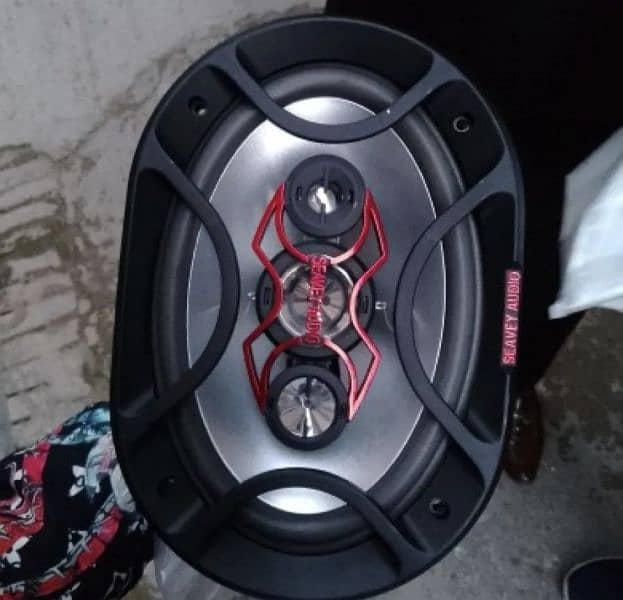 New box pack 6 x 9 size car speaker woofer set of 2 delivery available 3