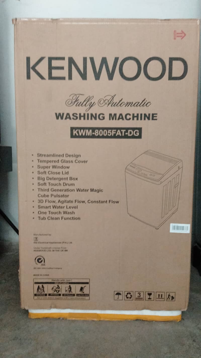 KENWOOD WASHING MACHINE 2025MODEL 1