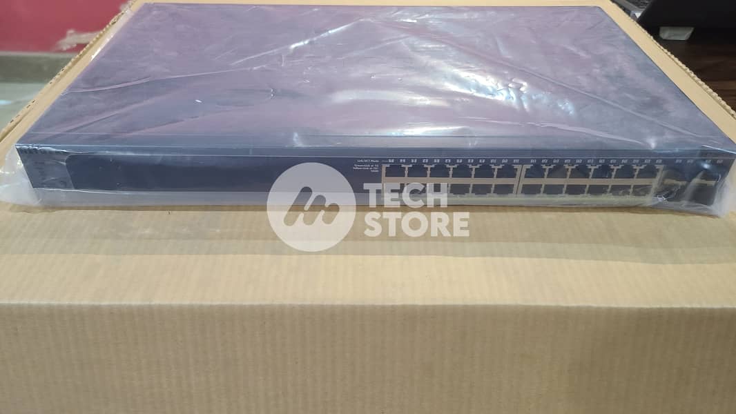 NETGEAR Gigabit Ethernet Smart Switch 28-Port PoE (GS728TPP) (Renewed 14