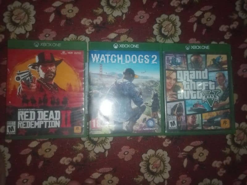 Xbox One 500gb non jailbreak with 3 games disc 10