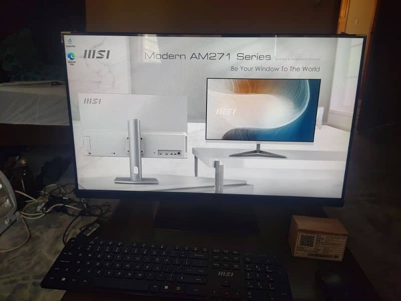 All in one PC MSI Modern AM271P AIO Desktop, 27" FHD IPS-Grade LED 4