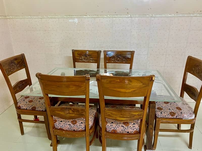 6 Chair Dining Table 0