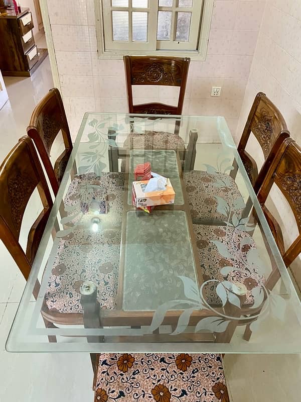 6 Chair Dining Table 1