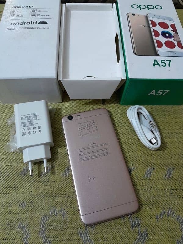 6/128GB A57 Complete Box Charger New 2