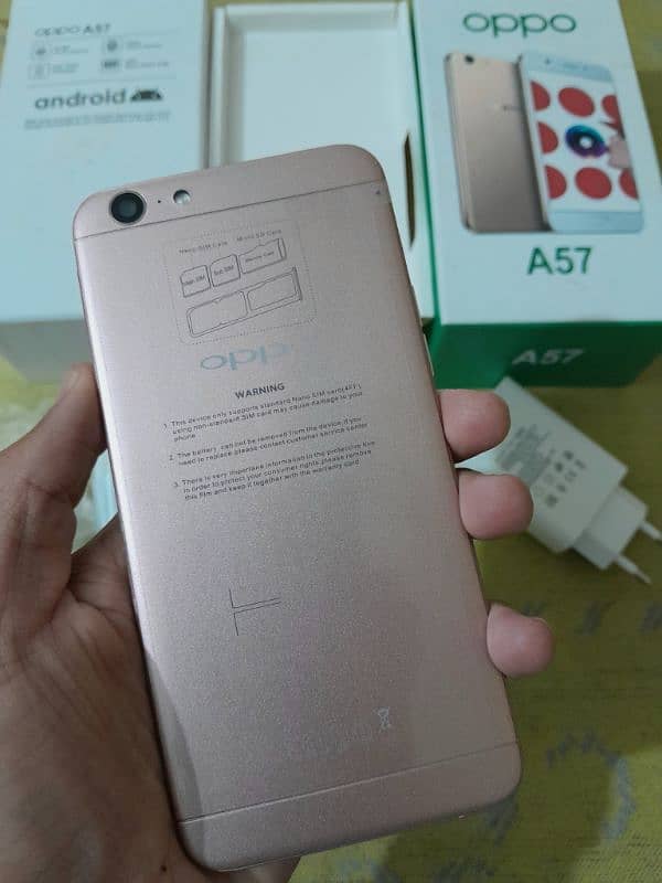 6/128GB A57 Complete Box Charger New 3