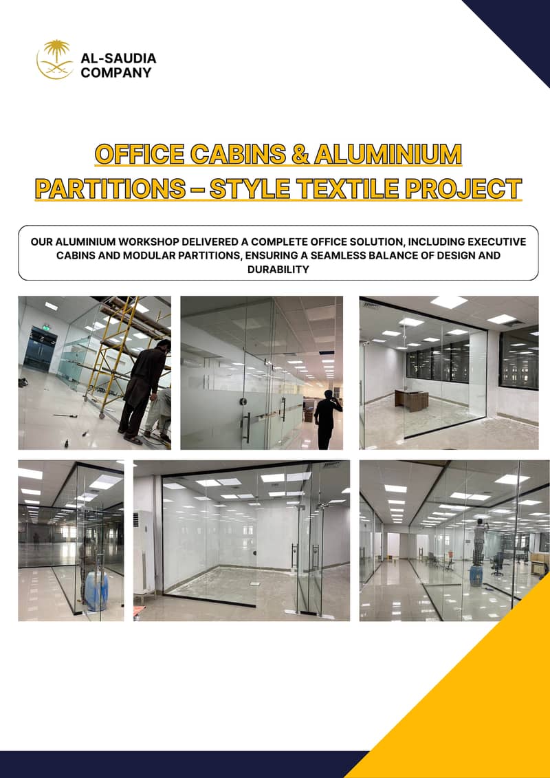 Double Glaze\Office PArtition\Aluminium Windows\12mm\Glass Door 9
