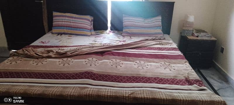 Two single beds with mattress 1