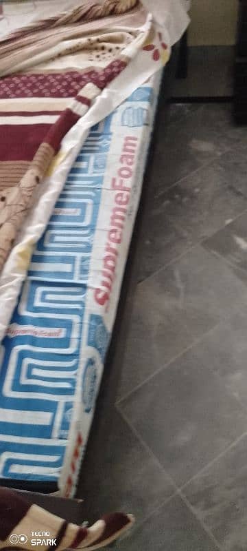 Two single beds with mattress 2