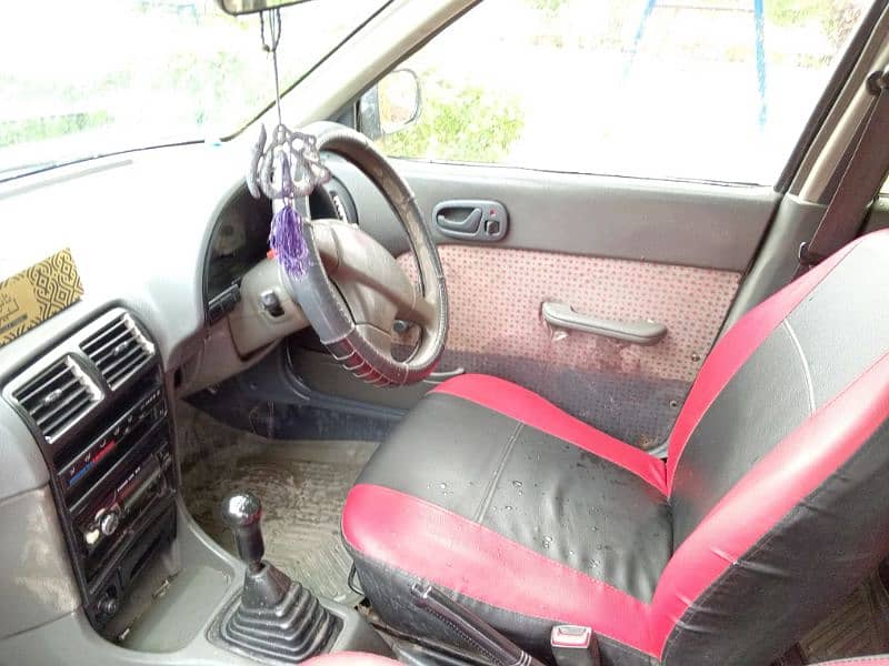 suzuki cultus VXR model 2006 white colour multan number good condition 11