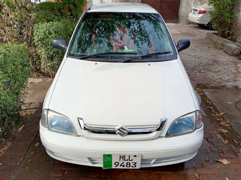 suzuki cultus VXR model 2006 white colour multan number good condition 19