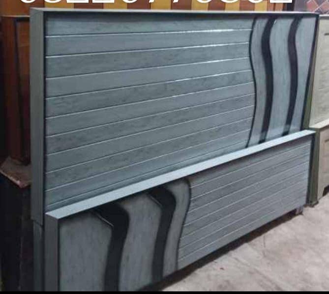 Bed / bed set / king size bed / double bed / wooden bed /side tables 3