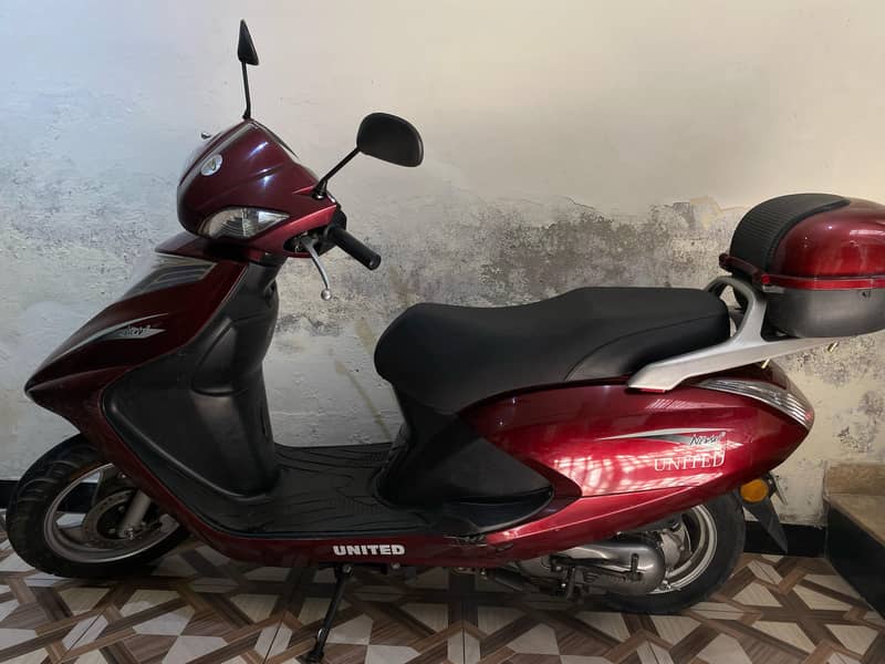 United Scooty 100cc Self Start In Brand New Condition 0