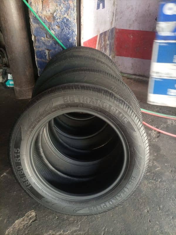 BG Trako plus tyres contact on 03214077258 0