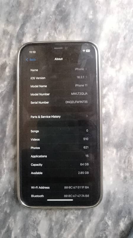 iPhone 11 non pta 64 gb condition ap on pic WhatsApp 03127462969 1