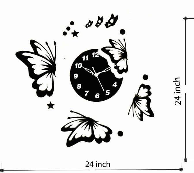 Wall clock with light 1