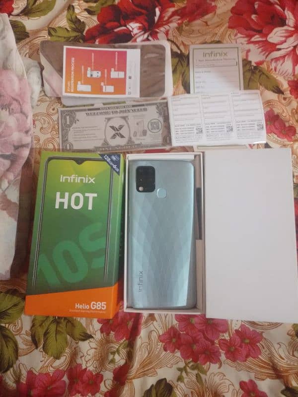 Infinix hot10S 6/128 0
