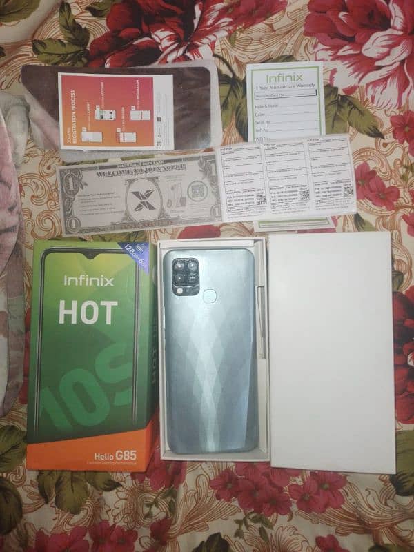 Infinix hot10S 6/128 3