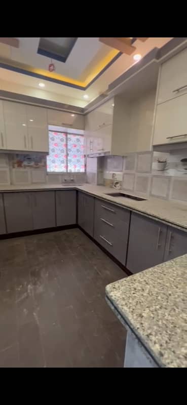 Flat for Rent. 3bed DD New Flat. Johar-Mor KHI 3
