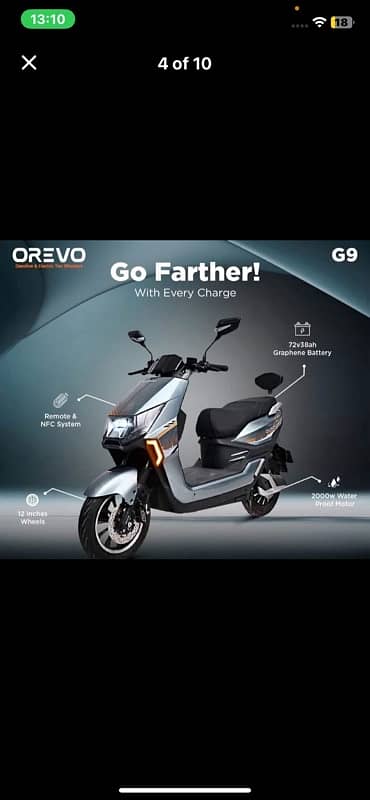 Orevo Electric Scooter 3